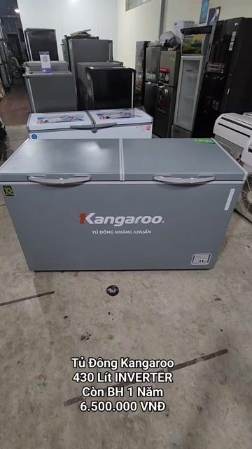 Tủ đông Kangaroo KGFZ490IGI 430 lít. Mua bán Tủ lạnh tại Thành phố Sóc Trăng Sóc Trăng được đăng bởi Điện Lạnh Hoàng Khải hình 1