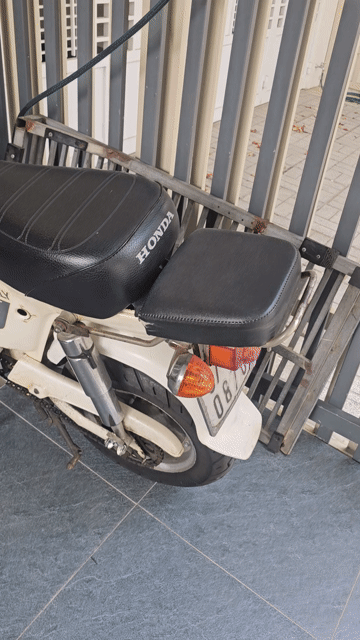 Honda Chaly 1978 Trắng. Mua bán Xe máy tại Thành phố Long Xuyên An Giang được đăng bởi Nguyễn công ninh hình 1