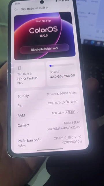 OPPO Find N3 Flip 256GB Trắng. Mua bán Điện thoại tại Quận Hai Bà Trưng Hà Nội được đăng bởi Phạm huy hoàng hình 1