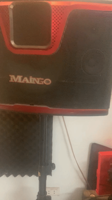 Loa karaoke Maingo Đen, Đỏ. Mua bán Tivi, Âm thanh tại Huyện Đông Anh Hà Nội được đăng bởi Phung chi kien hình 1