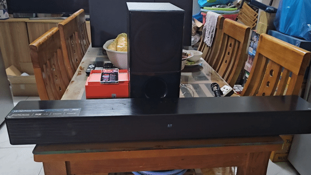 Loa thanh LG nhập khẩu Korea 600W màu đen như mới. Mua bán Tivi, Âm thanh tại Thành phố Biên Hòa Đồng Nai được đăng bởi trí trung hình 1