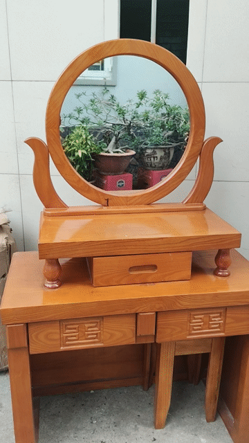 Bàn trang điểm gỗ tự nhiên hiện đại nâu. Mua bán Bàn ghế tại Quận Gò Vấp Tp Hồ Chí Minh được đăng bởi Nga 76 ko sip hàng hình 1