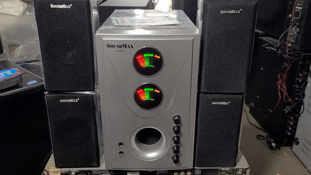 Loa vi tính SoundMax A-8000 4.1 Đen bạc. Mua bán Tivi, Âm thanh tại Quận 11 Tp Hồ Chí Minh được đăng bởi Lê Thụy hình 1