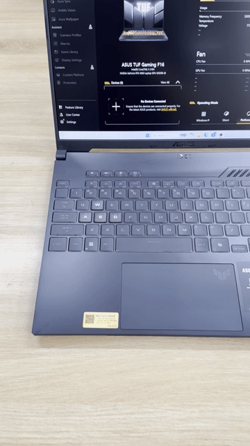 ASUS TUF GAMING F16 FX607VUR RTX 4050 BH12/2027. Mua bán Laptop tại Quận Hoàng Mai Hà Nội được đăng bởi Hoàng Bách Techlife hình 1