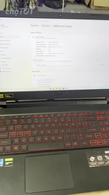 Acer Nitro 5 AN515-57 i5-11400H 144hz vga 1650. Mua bán Laptop tại Quận Đống Đa Hà Nội được đăng bởi tshop tây sơn hình 1