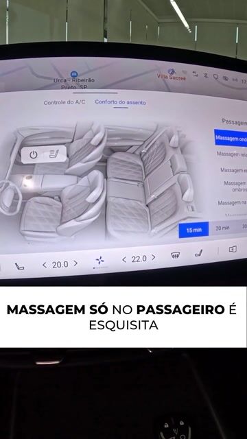 MASSAGEM SÓ NO PASSAGEIRO É ESQUISITA