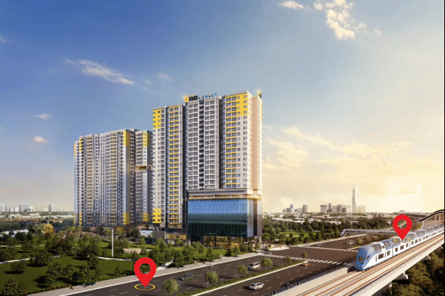 Mua bán Căn hộ Chung cư Bcons NewSky Thành phố Thuận An Bình Dương diện tích 65 m² giá 3,4 tỷ