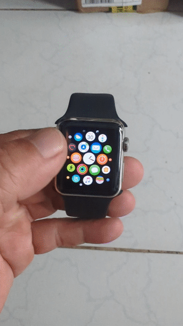 AppleWatch ngoạihình đẹp 90%. Mua bán Thiết bị đeo thông minh tại Quận 8 Tp Hồ Chí Minh được đăng bởi Huỳnh Hải hình 1