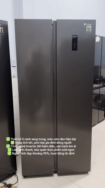 Tủ lạnh Casper Inverter. Mua bán Tủ lạnh tại Thành phố Thủ Đức Tp Hồ Chí Minh được đăng bởi Phan Hào  hình 1