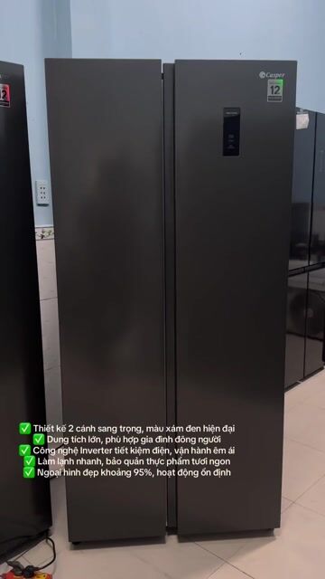 Tủ lạnh Casper Inverter. Mua bán Tủ lạnh tại Thành phố Thủ Đức Tp Hồ Chí Minh được đăng bởi Phan Hào  hình 1