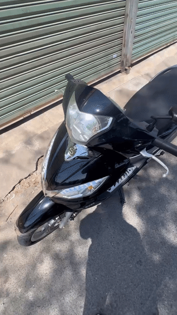 SYM Shark Đen 85% mới. Mua bán Xe máy tại Thành phố Mỹ Tho Tiền Giang được đăng bởi Hien Tran hình 1