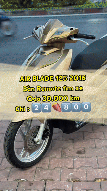[GÓP DC GIỮ CAVET] AirBlade 125 2016 Vàng đồng. Mua bán Xe máy tại Quận 12 Tp Hồ Chí Minh được đăng bởi Bùi văn hiếu hình 1