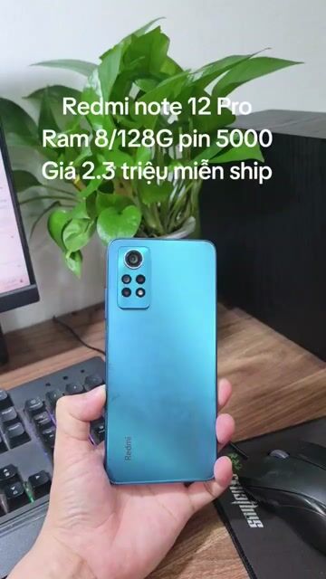 Redmi Note 12 Pro 8GB/128GB Máy zin full vân face. Mua bán Điện thoại tại Quận Hà Đông Hà Nội được đăng bởi Shop Điện Thoại Cũ Zin hình 1