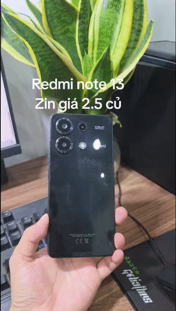 Xiaomi Redmi Note 13 128GB Màn mượt, pin trâu. Mua bán Điện thoại tại Quận Hà Đông Hà Nội được đăng bởi Shop Điện Thoại Cũ Zin hình 1