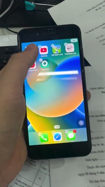 iPhone 8 Plus 256GB Đen. Mua bán Điện thoại tại Quận Long Biên Hà Nội được đăng bởi Lưu Tấn Lộc hình 1