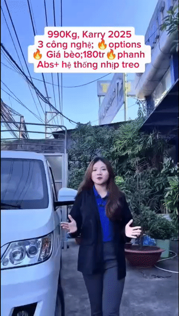 thanh lý Xe 990kg.2025 Karry 7L/100km,góp 59tr.cam. Mua bán Xe tải, xe ben tại Thành phố Thủ Đức Tp Hồ Chí Minh được đăng bởi Lê Hùng hình 1