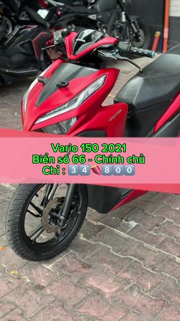 [GÓP DC GIỮ CAVET] Vario 150 2021- BS 66 chính chủ. Mua bán Xe máy tại Quận 12 Tp Hồ Chí Minh được đăng bởi Bùi văn hiếu hình 1