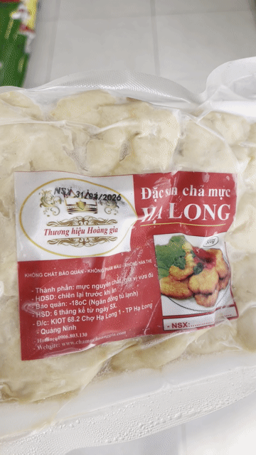 Chả mực Hạ Long 500g. Mua bán Đồ ăn, thực phẩm và các loại khác tại Thị xã Mỹ Hào Hưng Yên được đăng bởi Nguyễn Phương hình 1