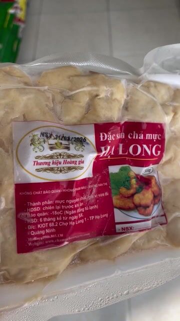Chả mực Hạ Long 500g. Mua bán Đồ ăn, thực phẩm và các loại khác tại Thị xã Mỹ Hào Hưng Yên được đăng bởi Nguyễn Phương hình 1