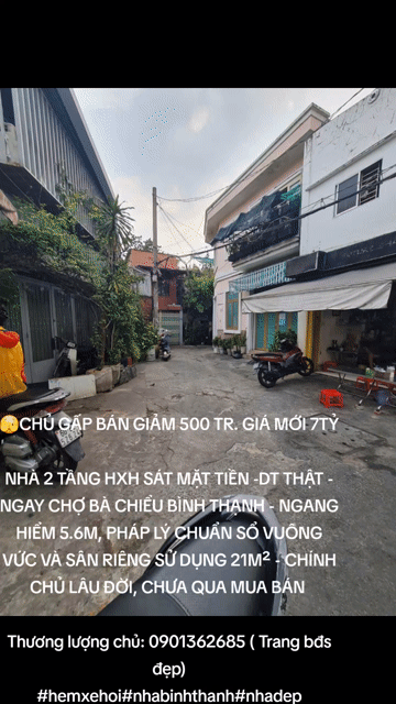Mua bán Nhà ở Quận Bình Thạnh Tp Hồ Chí Minh diện tích 49 m² giá 7 tỷ
