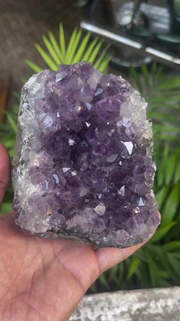 Đá thạch anh tím tự nhiên. Mua bán Đồ sưu tầm, đồ cổ tại Quận Ninh Kiều Cần Thơ được đăng bởi NB hình 1