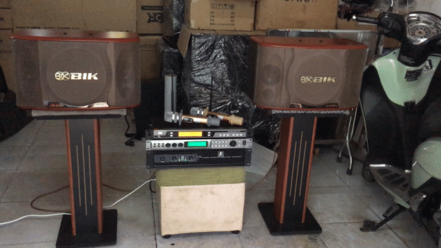 Dàn âm thanh karaoke BIK Nâu Đen. Mua bán Tivi, Âm thanh tại Quận Bình Tân Tp Hồ Chí Minh được đăng bởi Phùng Thị Mẳn hình 1
