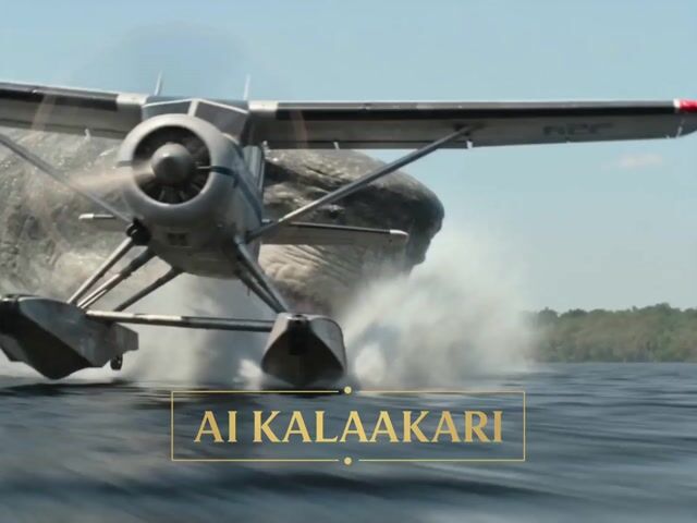 Megalodon vs Seaplane Cinematic Chase