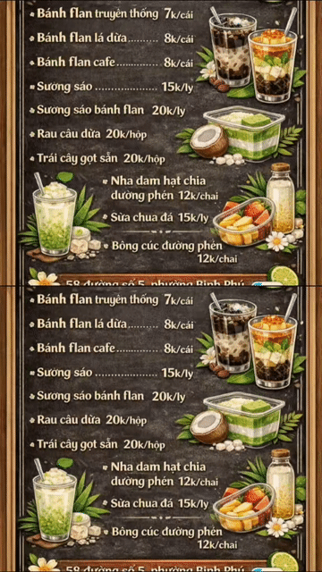 Bánh flan Bếp Nhà Kiểu. Mua bán Đồ ăn, thực phẩm và các loại khác tại Quận 6 Tp Hồ Chí Minh được đăng bởi Văng thị kieu hình 1