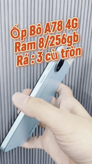 Oppo A78 4G 8GB/256GB Xanh. Mua bán Điện thoại tại Quận 4 Tp Hồ Chí Minh được đăng bởi Tuấn hình 1