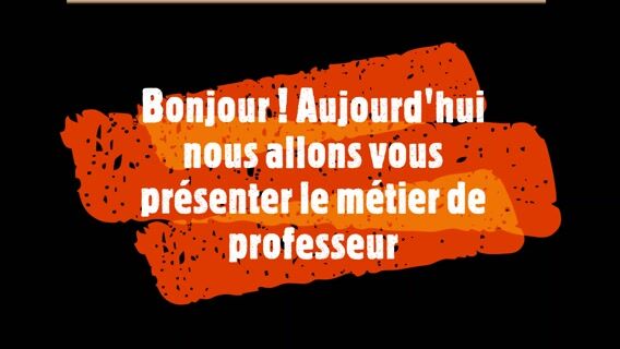 Prof ou pas !