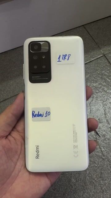 Xiaomi Redmi 10 Trắng. Mua bán Điện thoại tại Quận 12 Tp Hồ Chí Minh được đăng bởi Chí Công Mobile hình 1