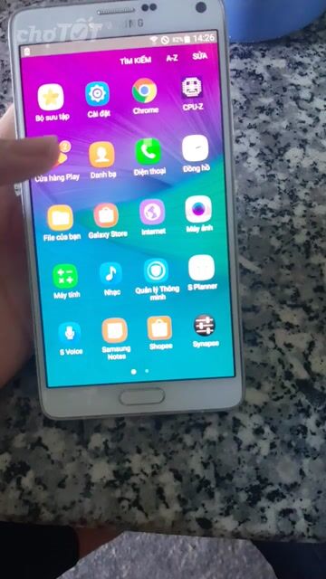 Samsung Galaxy Note 4 S-LTE 3GB/32GB Trắng. Mua bán Điện thoại tại Huyện Chương Mỹ Hà Nội được đăng bởi nguyen kim manh hình 1