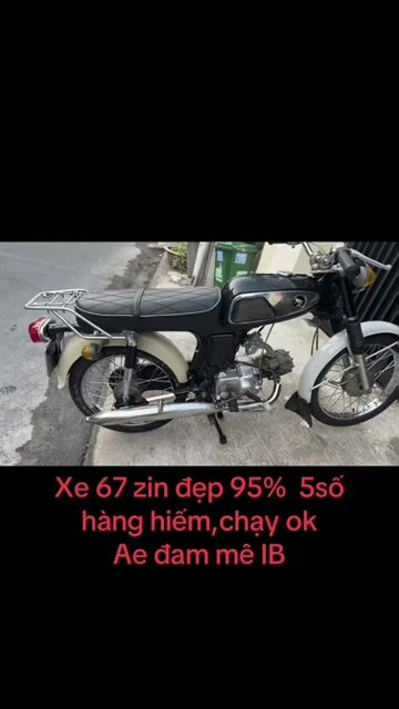 Honda 67 màu Đen 5 số. Mua bán Xe máy tại Thành phố Thủ Đức Tp Hồ Chí Minh được đăng bởi Duy Thanh  hình 1