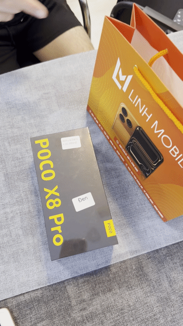 POCO x8 pro chính hãng. hỗ trợ trả góp. Mua bán Điện thoại tại Huyện Đồng Phú Bình Phước được đăng bởi Linh Mobile Đồng Phú  Đồng Xoài  Bình Phước hình 1