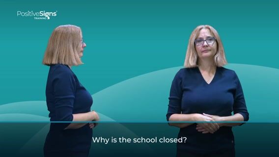 Why is the school closed?