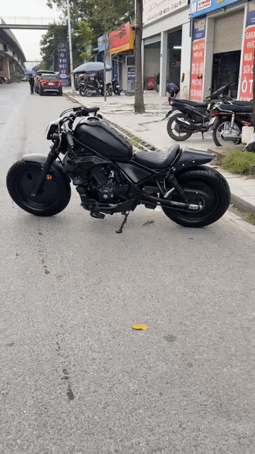Honda Rebel 300 2019 Đen 14000 km. Mua bán Xe máy tại Quận Bắc Từ Liêm Hà Nội được đăng bởi Phanmotorcycle hình 1
