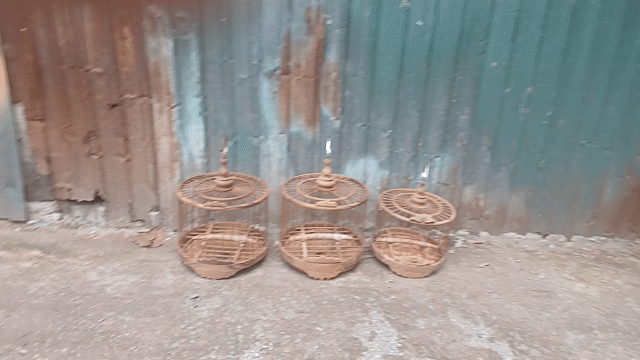 Lồng chim Gỗ Nâu 3 cái. Mua bán Phụ kiện, Thức ăn, Dịch vụ tại Huyện Thanh Trì Hà Nội được đăng bởi phát mãi hình 1