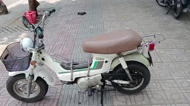 Honda Chaly màu Trắng. Mua bán Xe máy tại Huyện Nhà Bè Tp Hồ Chí Minh được đăng bởi LÊ VĂN GIÀU hình 1