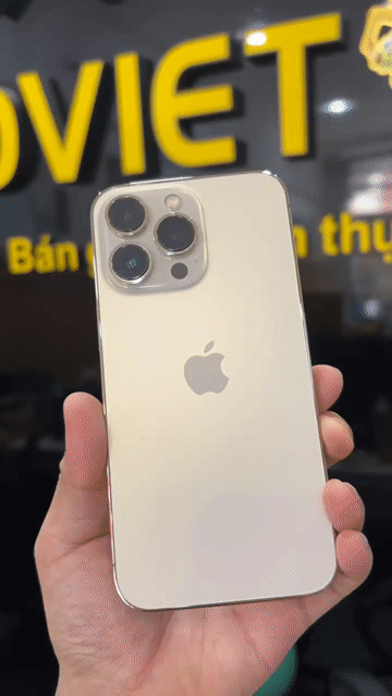 iPhone 13 Pro 256GB Vàng  đẹp keng full chức năng. Mua bán Điện thoại tại Quận Liên Chiểu Đà Nẵng được đăng bởi Alovietstore Đà Nẵng hình 1