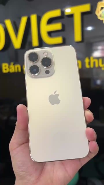 iPhone 13 Pro 256GB Vàng  đẹp keng full chức năng. Mua bán Điện thoại tại Quận Liên Chiểu Đà Nẵng được đăng bởi Alovietstore Đà Nẵng hình 1