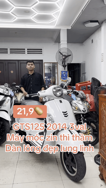 Piaggio Vespa GTS 125 2015 Trắng. Mua bán Xe máy tại Thành phố Thủ Đức Tp Hồ Chí Minh được đăng bởi Lê Hạnh hình 1