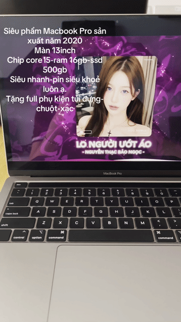 Apple Macbook Pro 2020 i5 13 inch 16GB/500GB. Mua bán Laptop tại Thị xã Thái Hòa Nghệ An được đăng bởi Đinh Bích hình 1