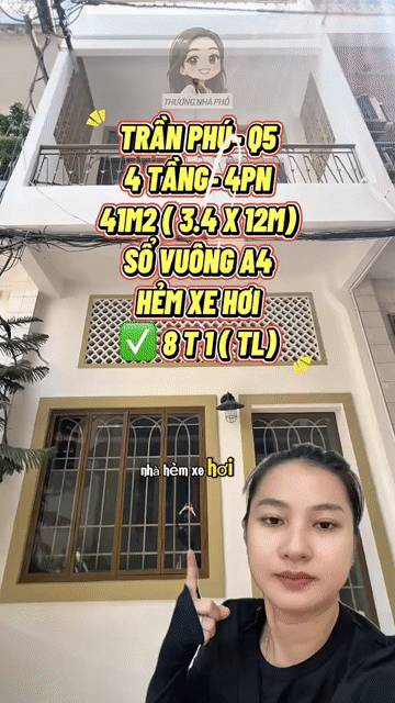 Mua bán Nhà ở Quận 5 Tp Hồ Chí Minh diện tích 41 m² giá 8,1 tỷ