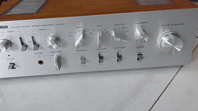 Amply Yamaha CA 1000. Mua bán Tivi, Âm thanh tại Huyện Bình Chánh Tp Hồ Chí Minh được đăng bởi Le va loa amply bãi hình 1