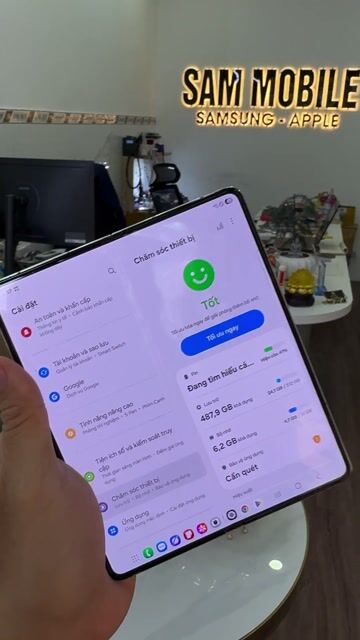 Samsung Z Fold 5 512GB Bạc. Mua bán Điện thoại tại Quận Ninh Kiều Cần Thơ được đăng bởi Hồ Quốc Thái hình 1