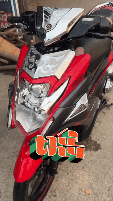 Yamaha Nouvo 6 Đỏ đen Đã sử dụng. Mua bán Xe máy tại Thành phố Thuận An Bình Dương được đăng bởi Lương Hữu Hoàn hình 1