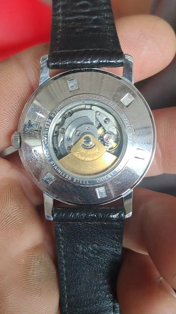 Đồng hồ Orient Nam mặt Vàng dây Da. Mua bán Đồng hồ tại Thị xã Bình Minh Vĩnh Long được đăng bởi da dat niem tin hình 1