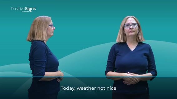 Today, Weather Not Nice