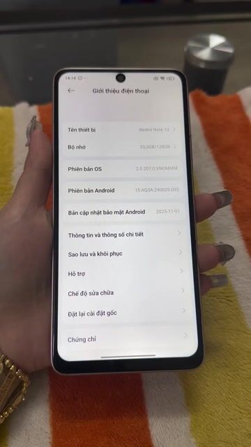 Xiaomi Redmi Note 13 ram 8/128GB Trắng. Mua bán Điện thoại tại Quận 11 Tp Hồ Chí Minh được đăng bởi Lưu Văn Đủ hình 1
