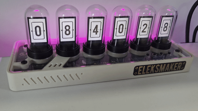Đồng hồ để bàn Eleksmaker IPS Colorful LED Tube. Mua bán Thiết bị đeo thông minh tại Thành phố Biên Hòa Đồng Nai được đăng bởi Khương Nhật Lâm hình 1